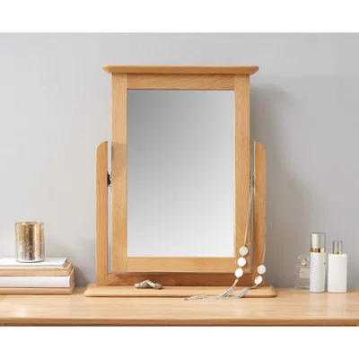 Oak&More Sadie Oak Trinket Mirror