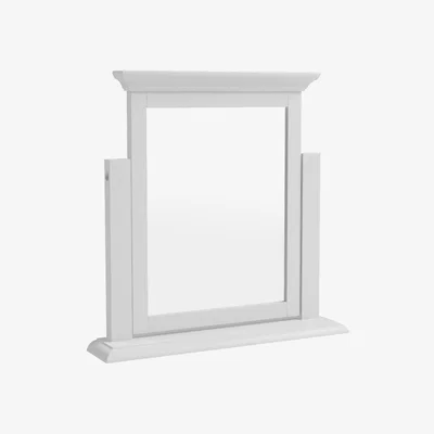 Oak&More Grace White Trinket Mirror