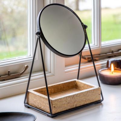 Olivia's Gallery Interiors Doubek Vanity Mirror with Tray Black