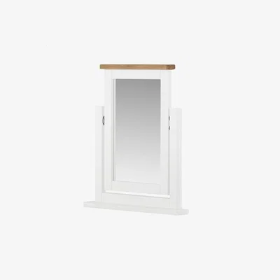 Downtown Provence White Mirror