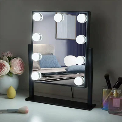 The Range Hollywood 3-colour LED Modes Vanity Mirror with Smart Touch - White