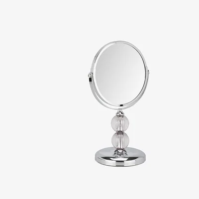 The Range Clear Acrylic Table Mirror - Silver