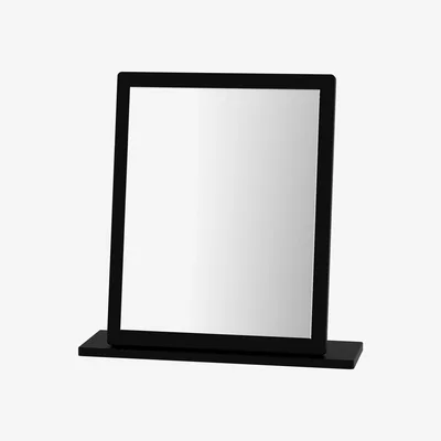 The Range Kensington Single Mirror - Black