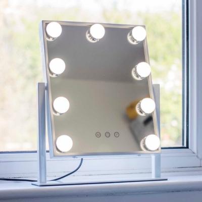 The Range Veronica Hollywood Vanity Mirror with LED Lights - White