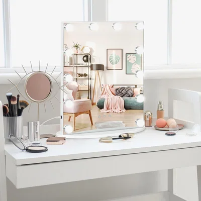 The Range Hollywood Vanity LED Mirror  - White