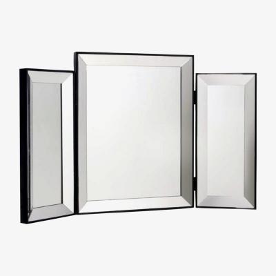 The Range Bevelled Dressing Table Mirror - Silver