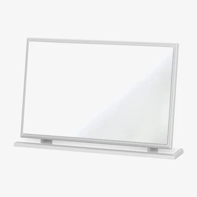 The Range Balmoral White Gloss Mirror - Large