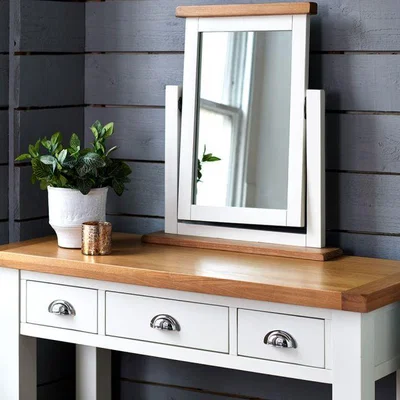 Woods Furniture Tetbury Painted Oak Trinket Mirror