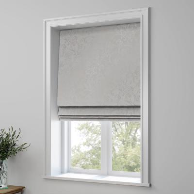 Dunelm Brocatelle Made to Measure Roman Blind Brocatelle Grey