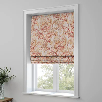 Dunelm Paris Made to Measure Roman Blind Paris Red