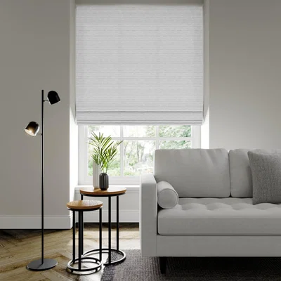 Dunelm Austen Recycled Polyester Made to Measure Roman Blind Austen Dove