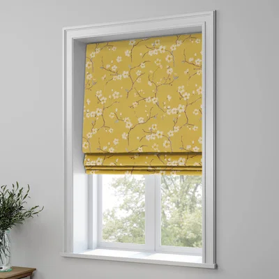 Dunelm Emi Made to Measure Roman Blind Emi Mimosa