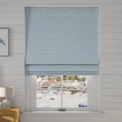 Dunelm Halyard Made to Measure Roman Blinds Halyard Blue