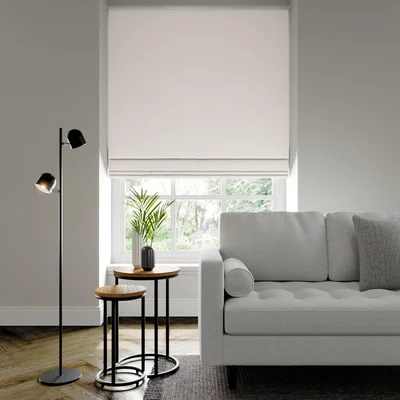 Dunelm Savanna Made to Measure Fire Retardant Roman Blind Savanna Pearl