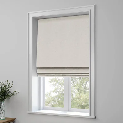 Dunelm Lunar Made to Measure Roman Blind Lunar Ivory