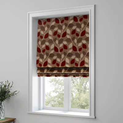 Dunelm Matisse Made to Measure Roman Blind Matisse Rosso