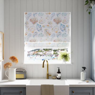 Dunelm Rockpool Made to Measure Roman Blind Rockpool Cobalt