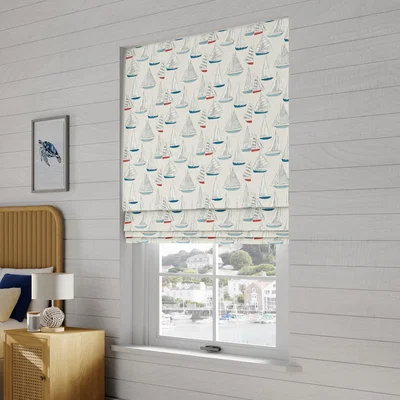 Dunelm Coastal Ocean Yacht Made to Measure Roman Blind Ocean Yacht Multi