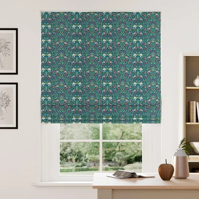 Dunelm Folklore Made to Measure Roman Blind Folklore Jade