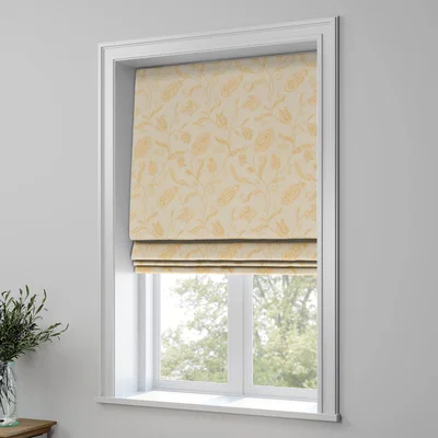 Dunelm Cavendish Made to Measure Roman Blind Cavendish Jacquard Cream