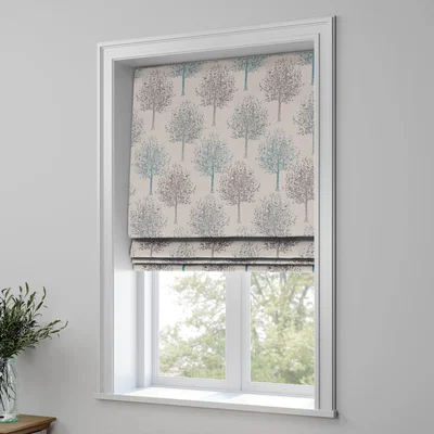 Dunelm Rossini Made to Measure Roman Blind Rossini Teal