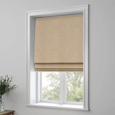 Dunelm Kensington Made to Measure Roman Blind Kensington Caramel