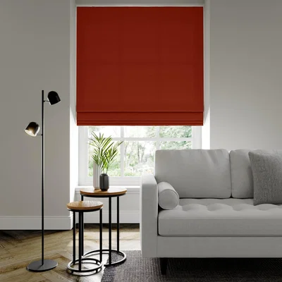 Dunelm Belvoir Recycled Polyester Made to Measure Roman Blind Belvoir Spice
