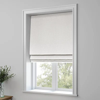 Dunelm Adela Made to Measure Roman Blind Adela White