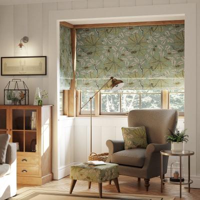 Dunelm Arboretum Lilypad Roman Blind Green