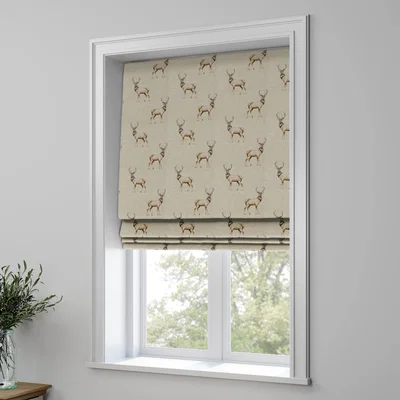 Dunelm Spey Deers Made to Measure Roman Blind Spey Deers