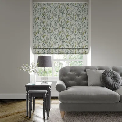 Dunelm Grace Made to Measure Fire Retardant Roman Blind Grace Jade