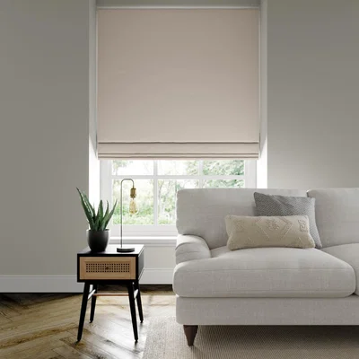 Dunelm Savanna Made to Measure Fire Retardant Roman Blind Savanna Linen