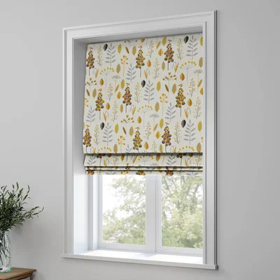 Dunelm Aarhus Made to Measure Roman Blind Aarhus Saffron