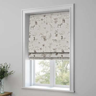 Dunelm Safari Made to Measure Roman Blind Safari Grey