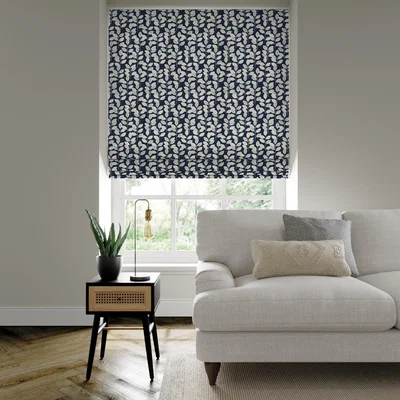 Dunelm Elements Wilson Made to Measure Roman Blinds Elements Wilson Navy