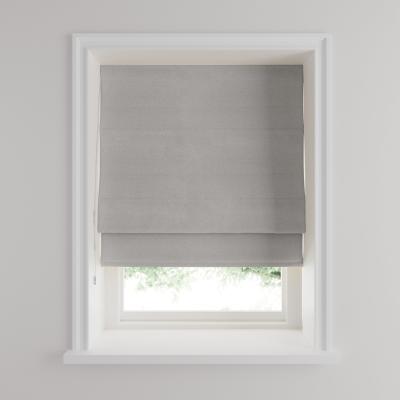 Dunelm Luna Mid Grey Blackout Roman Blind Mid Grey