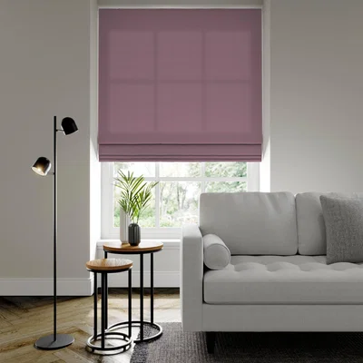 Dunelm Capri Made to Measure Roman Blind Capri Heather