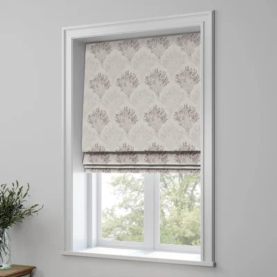 Dunelm Emmer Made to Measure Roman Blind Emmer Plum