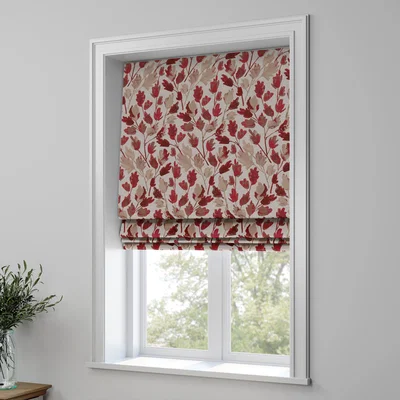 Dunelm Jacintha Made to Measure Roman Blind Jacintha Rosso