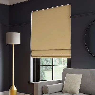 Dunelm Panama Cotton Made to Measure Roman Blind Panama Willow