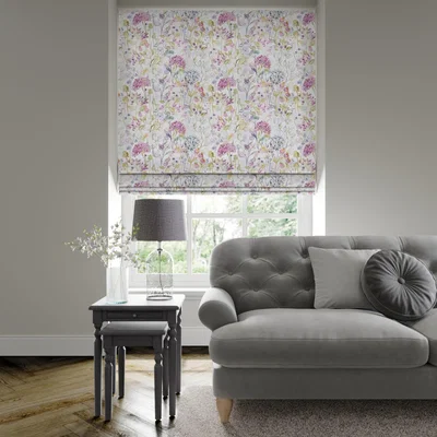 Dunelm Alium Made to Measure Roman Blind Alium Peony