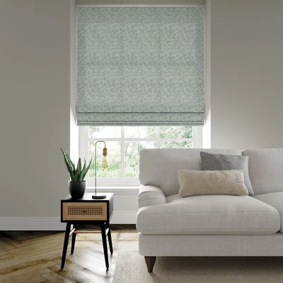 Dunelm Amida Made to Measure Roman Blind Amida Jade