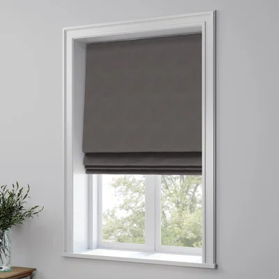 Dunelm Umber Made to Measure Roman Blind Umber Slate