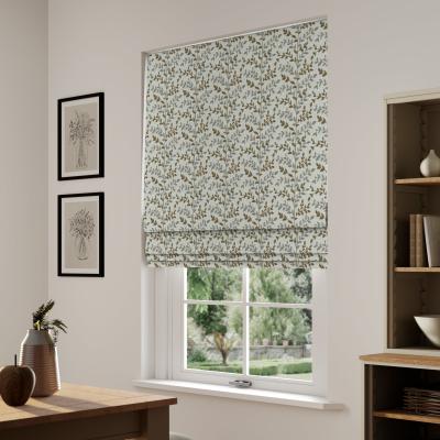 Dunelm Heritage Zoe Made to Measure Roman Blind Zoe Peanut and Mink