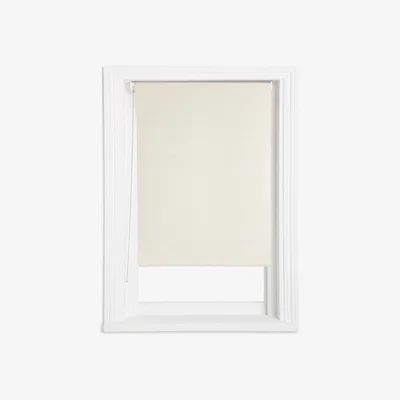 John Lewis John Lewis & Partners Linen Mix Blackout Roller Blind
