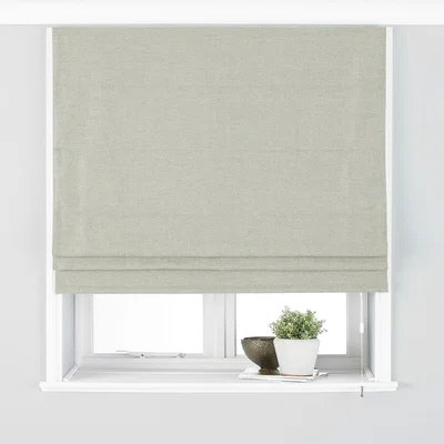 La Redoute Atlantic Twill Woven Roman Blackout Blind 61x137cm