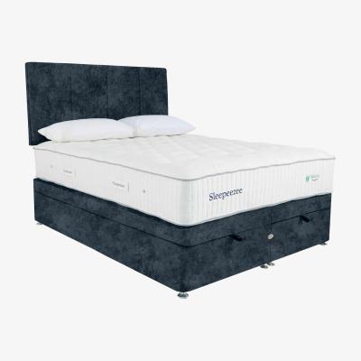 Furniture Village Sleepeezee - Natural Touch 3000 End Ottoman Divan Set - King Size - Daytona Ocean