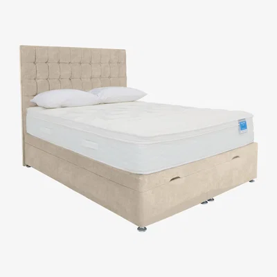 Furniture Village Sleep Story - Memory Hybrid End Ottoman Divan Set - King Size