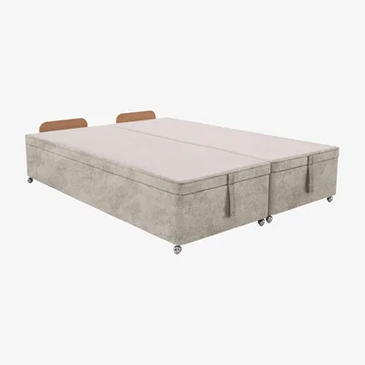 Furniture Village Hypnos - Bespoke Ottoman Divan Base - King Size - Daytona Stone