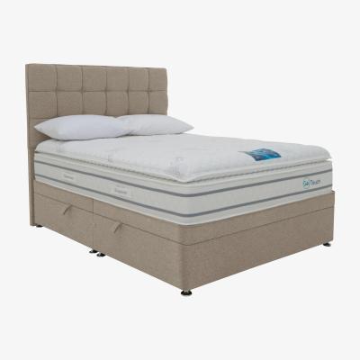 Furniture Village Sleepeezee - Geltouch 4000 Side Lift Ottoman Divan Set - King Size